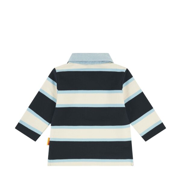 Steiff Navy stripped polo shirt set - Image 3