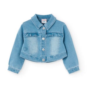 Boboli Soft Blue Denim Jacket