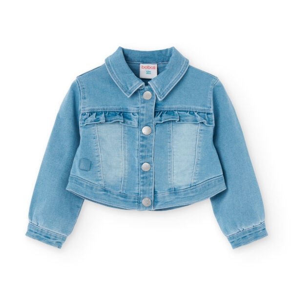 Boboli Soft Blue Denim Jacket - Image 2