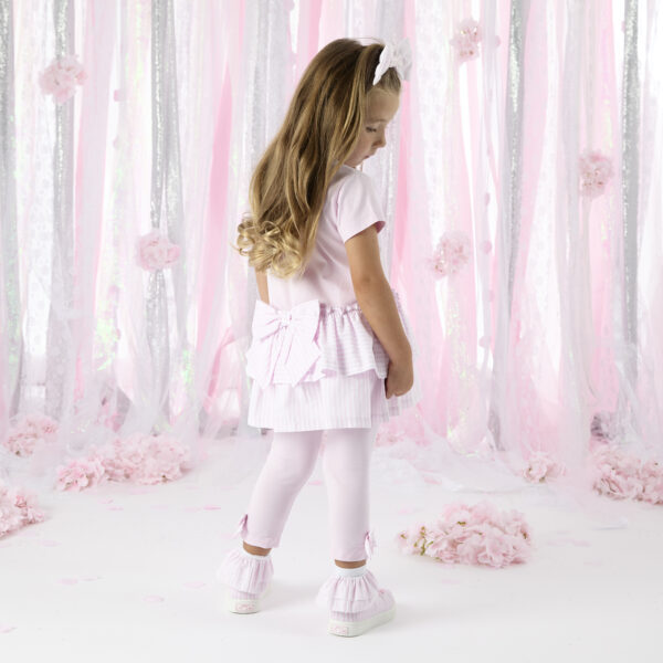 A Dee Cecelia Seersucker Frill Legging Set - Image 2