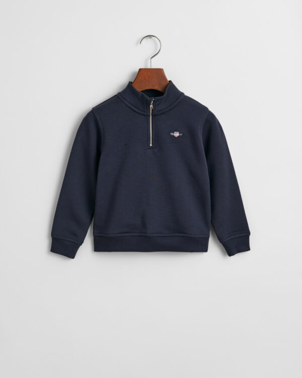 Gant navy half zip sweatshirt