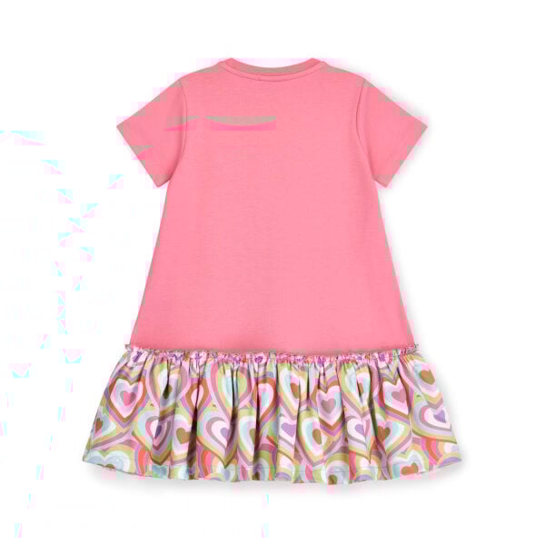 A Dee Dove Drop Waist Dress - Pink Gloss - Image 3