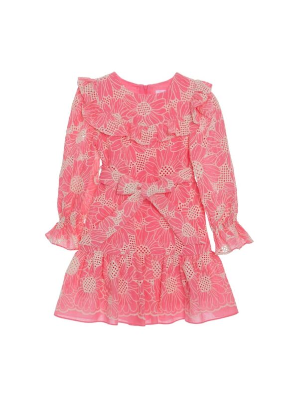 Patachou Coral Embroidered Dress - Image 2
