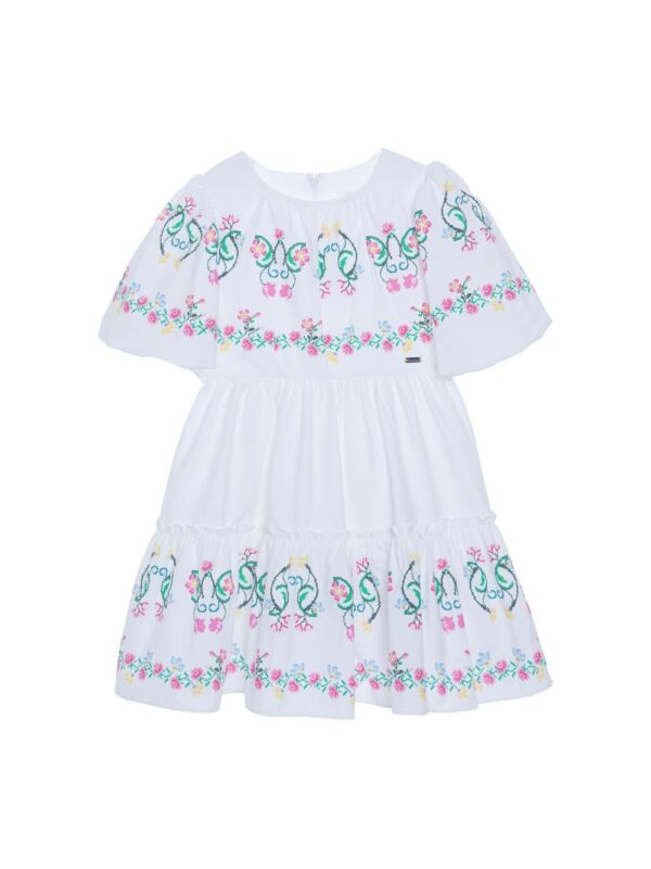 Patachou white cotton dress
