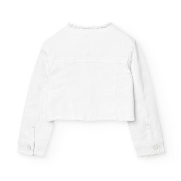 Boboli White Demin Jacket - Image 2