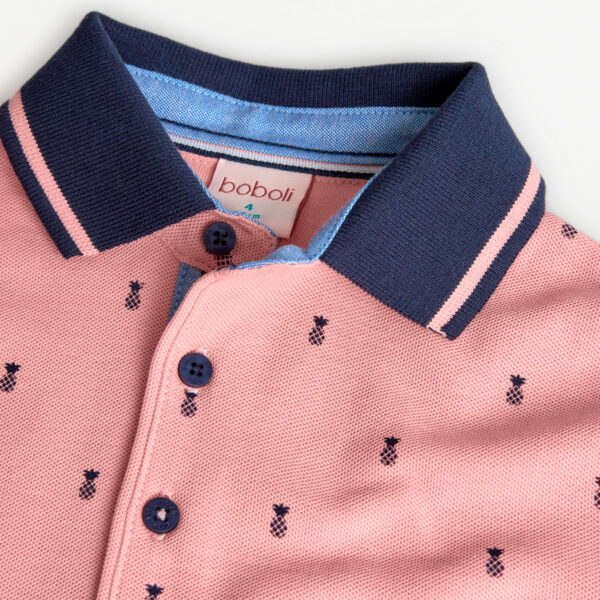 Boboli Printed Polo Shirt - Image 3
