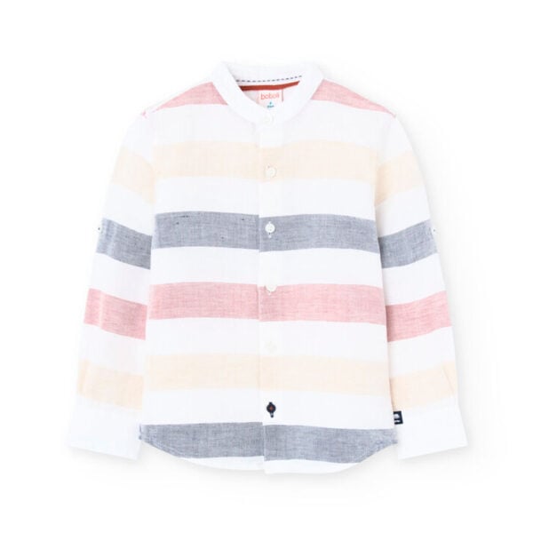 Boboli striped linen shirt