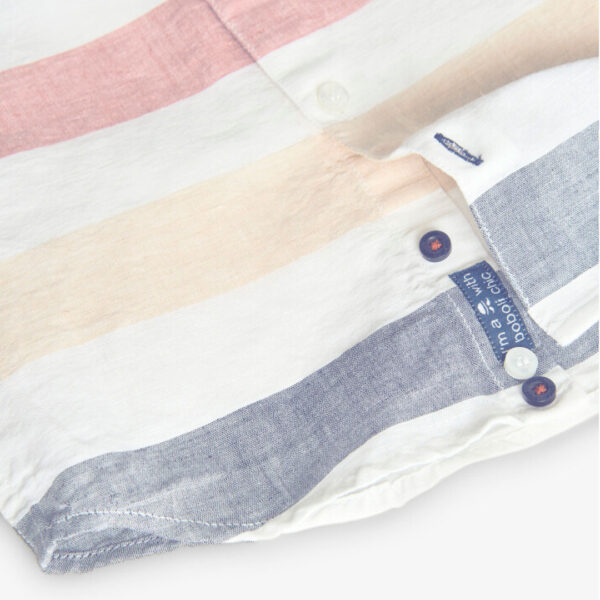 Boboli Linen Striped Shirt - Image 4