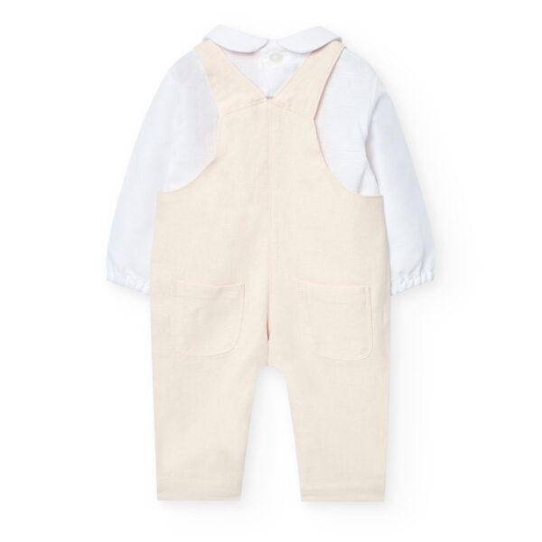 Boboli Linen Dungaree Set - Image 2