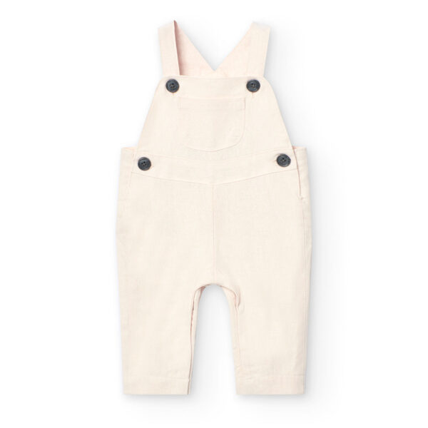 Boboli Linen Dungaree Set - Image 4