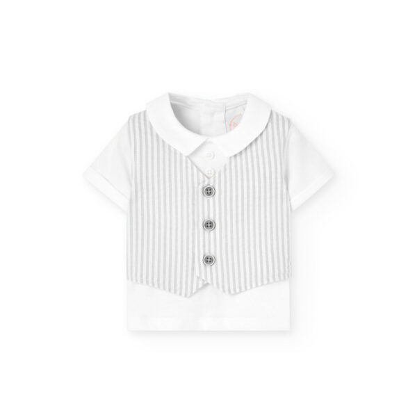 Boboli Stripe Short Set - Image 3