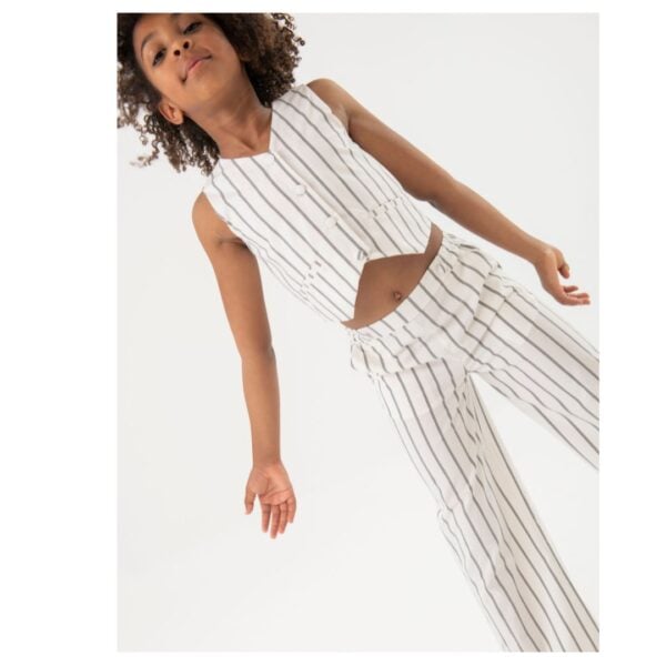Boboli striped trouser set