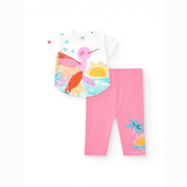 Tuc Tuc sunrise is a lemon cycling short set