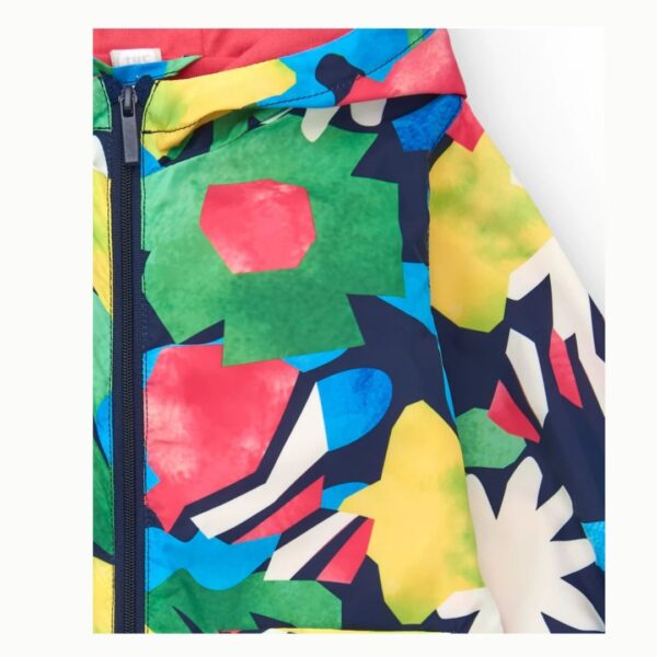 Tuc Tuc Windbreaker with abstract print and vibrant colors - Image 2