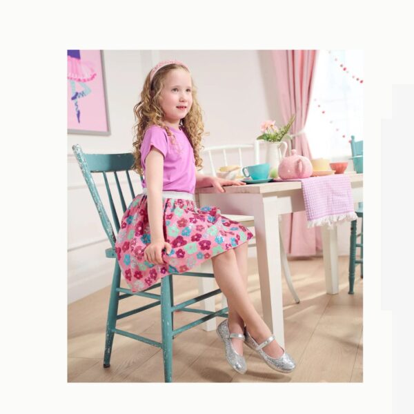 Hatley Daisy Sequin Tulle Skirt - Image 2