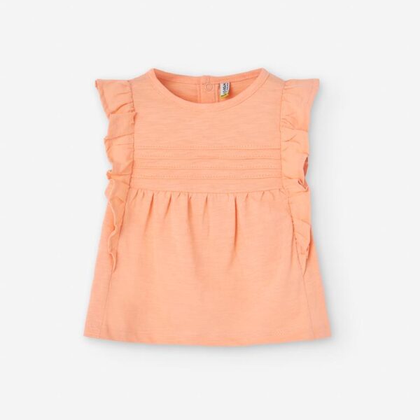 Losan Chambray Denim Dungaree and T-shirt Set - Image 2