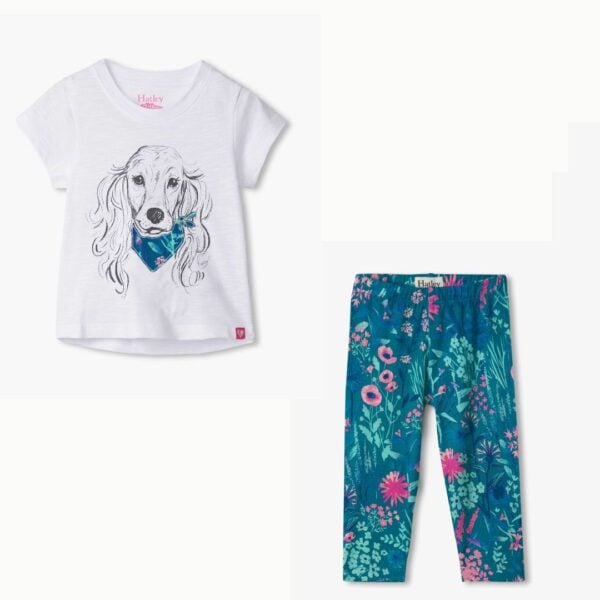 Hatley Wildflower Puppy Set - Image 2