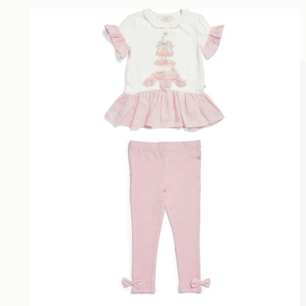 Caramelo pink fly away legging set