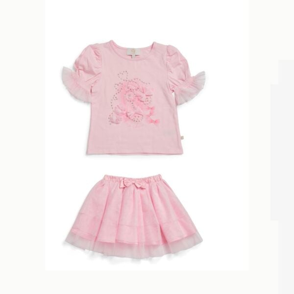 Caramelo kids luxe life skirt set