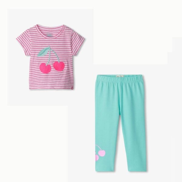 Hatley Cherry Stripped Set