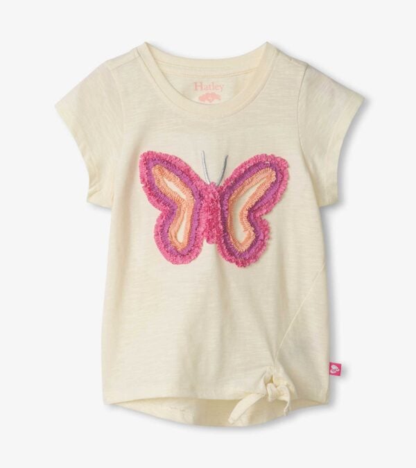 Hatley Butterfly Top and Groovy Flower Bell Bottoms - Image 4
