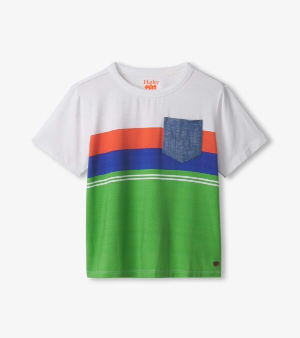Hatley Colour Block Bamboo T-Shirt
