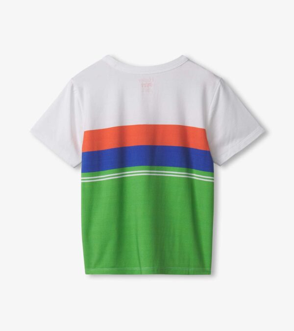 Hatley Colour Block Bamboo T-Shirt - Image 2
