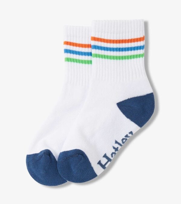Hatley Spring Stripes Crew Socks