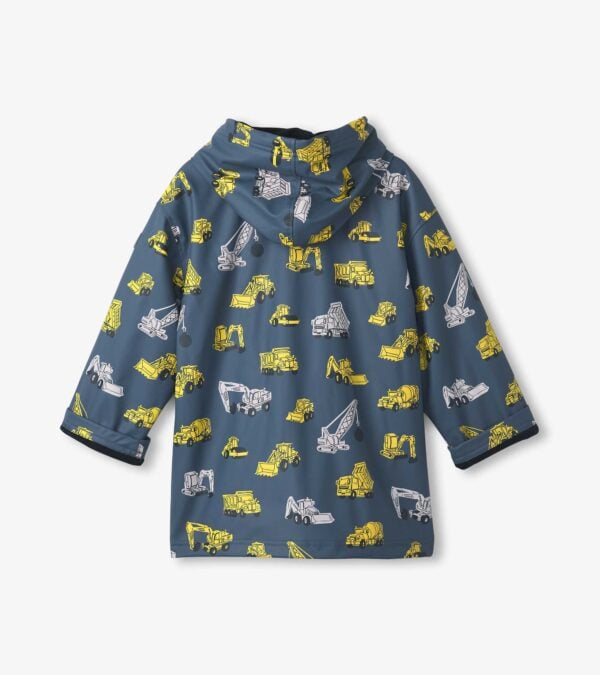 Hatley Under Construction Zip-Up Rain Jacket - Image 3