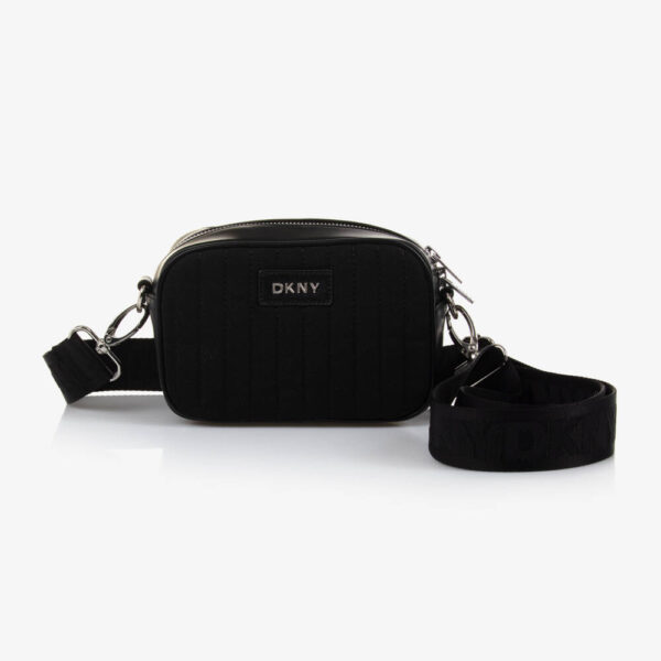 DKNY black camera bag