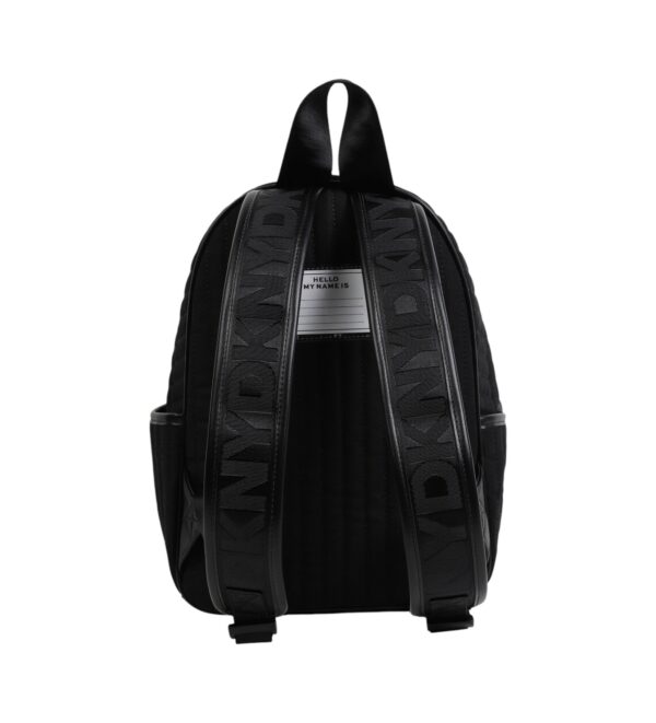 DKNY BACKPACK WITH BLACK LOGO - Image 2