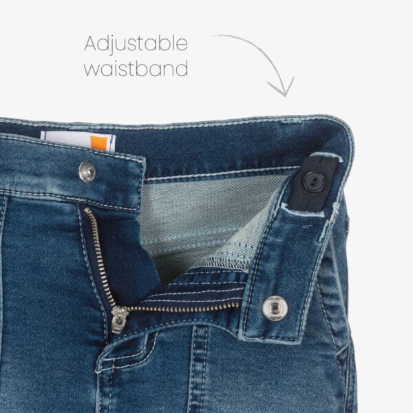 Timberland Blue Denim Loose Fit Shorts - Image 4