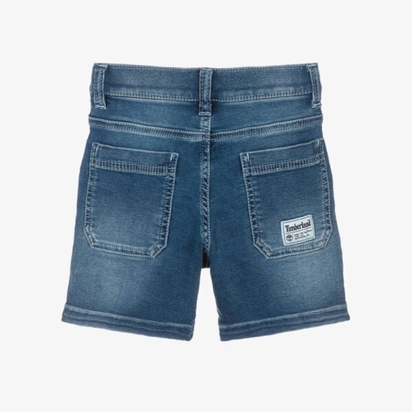 Timberland Blue Denim Loose Fit Shorts - Image 3