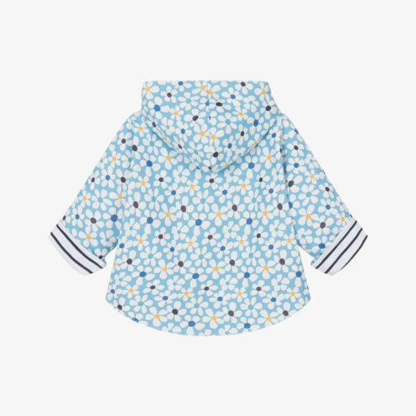 Week-end à la mer Toddler Floral Hooded Rain Cape - Image 2