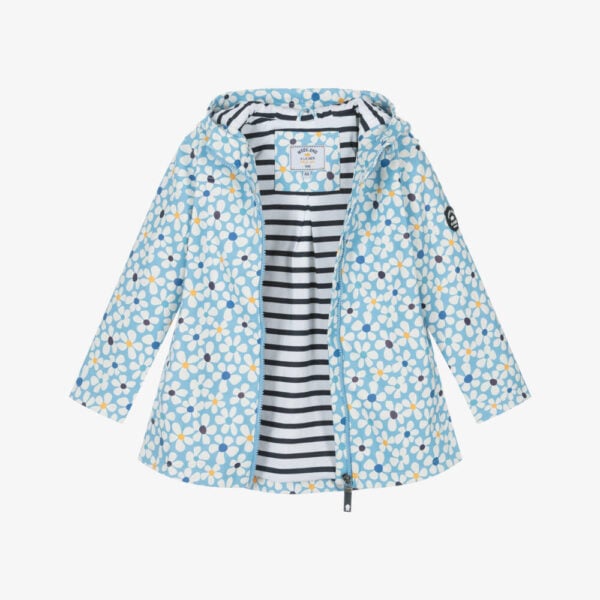 Week-end à la mer Floral Hooded Raincoat - Image 3