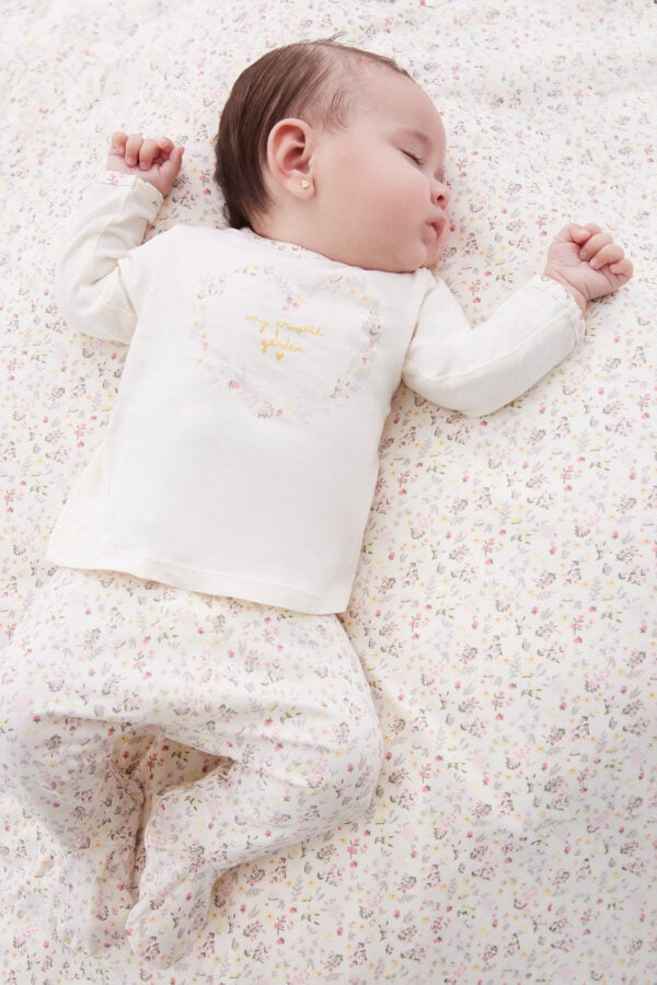 Yatsi two piece floral cotton trouser set