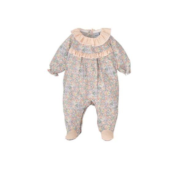 Babidu floral all in one babygrow