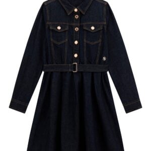 Guess Dark blue denim Dress