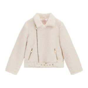 Guess junior faux fur long sleeve jacket