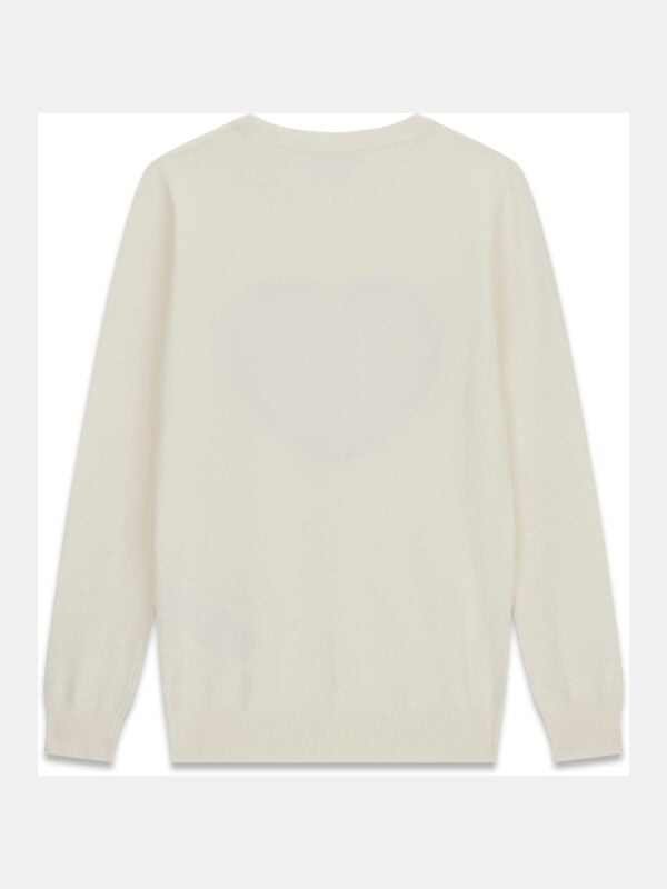 Guess Long Sleeve Sweater - Cream White - Image 2