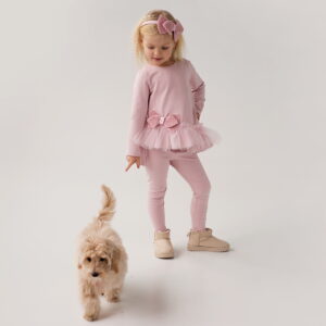 Daga Fluffy chic tunic and legging set