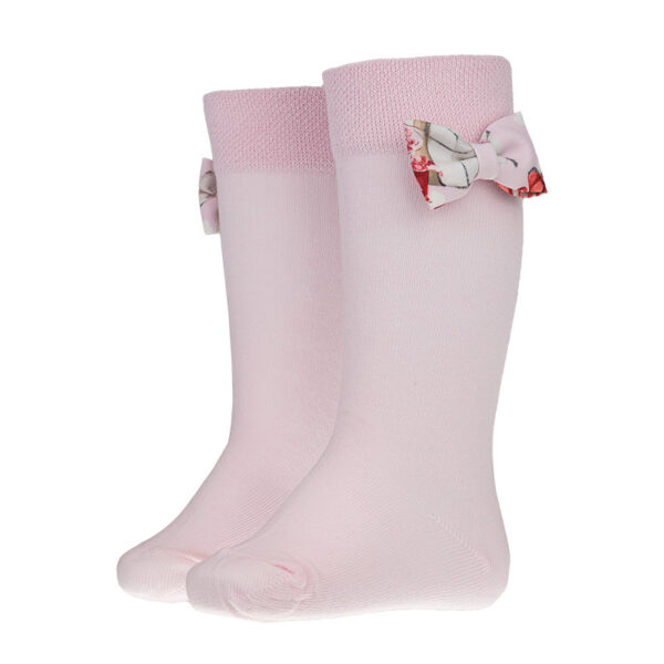 Daga pale pink knee high socks
