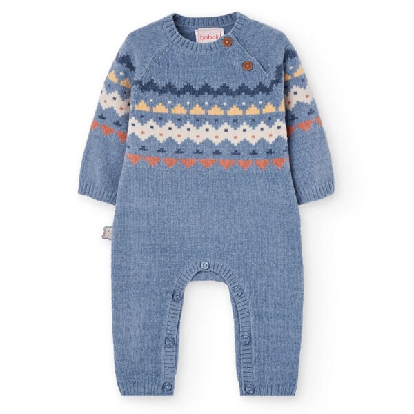 Boboli knitted all in one babygrow
