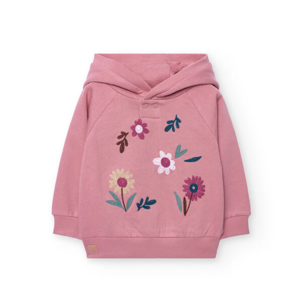 Boboli Pink Sweatshirt and Legging Set - Image 2