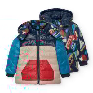 Boboli boys reversible coat