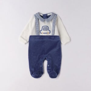 iDo My First Car Dunagree All in One Babygrow