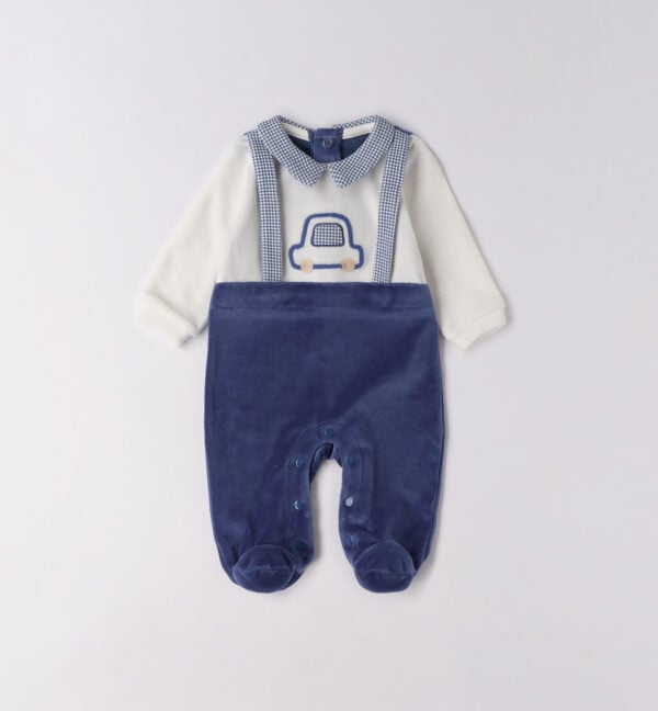 iDo My First Car Dunagree All in One Babygrow