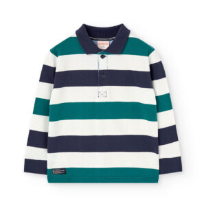 Boboli go with the flow striped polo