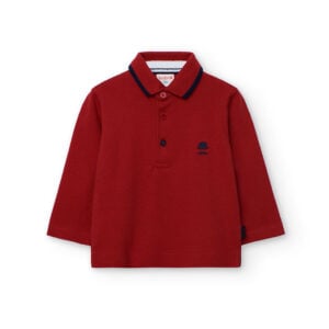 Boboli red polo shirt