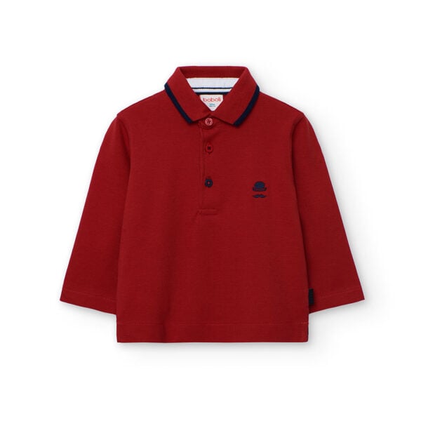 Boboli red polo shirt